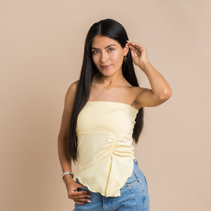 STRAPLESS ANNIE AMARILLO PATITO